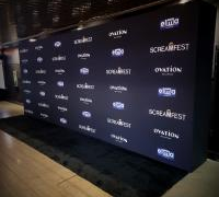 Step and Repeat LA Raises Up a Spooky Media Wall for Annual Horror Film Festival!