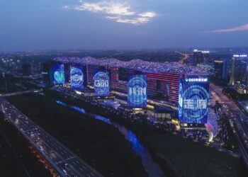 المعرض G60 رافائيل سكاي سيتي قيد الإنشاء في ممر صناعي عالمي المستوى