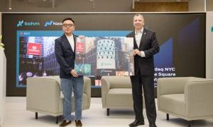 Sahm Capital Becomes the First CMA-Licensed Financial Company to Collaborate with Nasdaq Data, Featured on Times Square