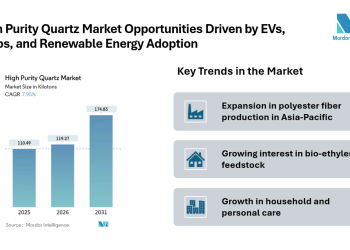 High Purity Quartz Market Estimated at 119.27 Kilotons by 2031 | The Quartz Corp, Sibelco, Jiangsu Pacific Quartz