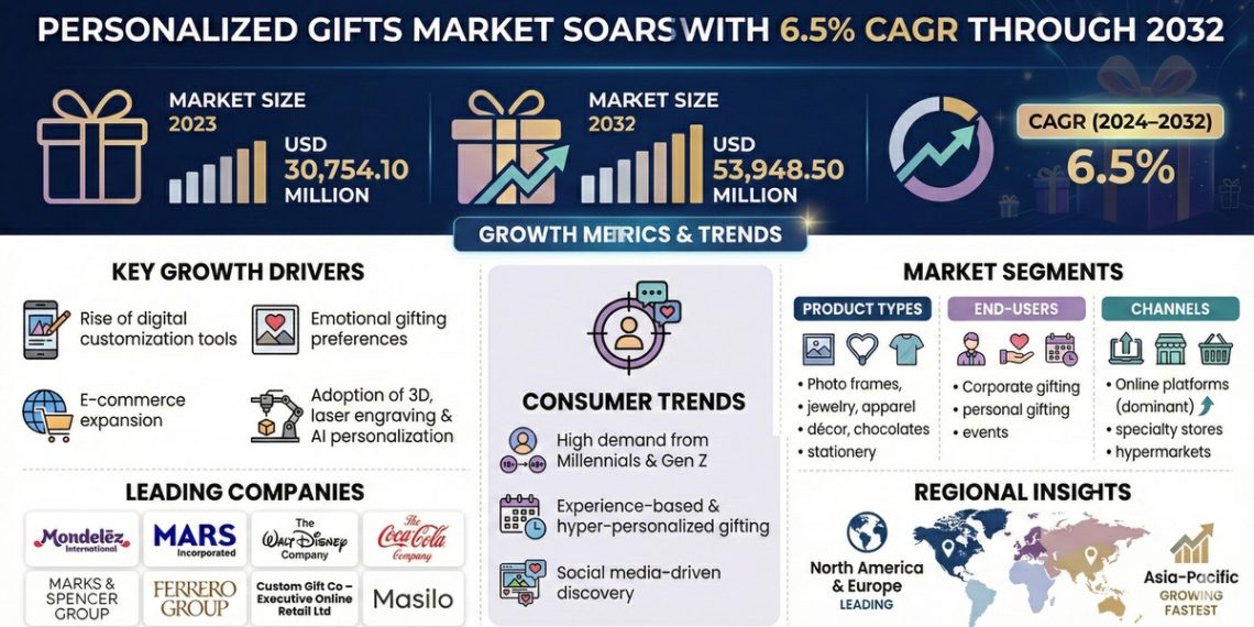 Personalized Gifts Market Set to Reach USD 52.9 Billion Amid Rising Tensions