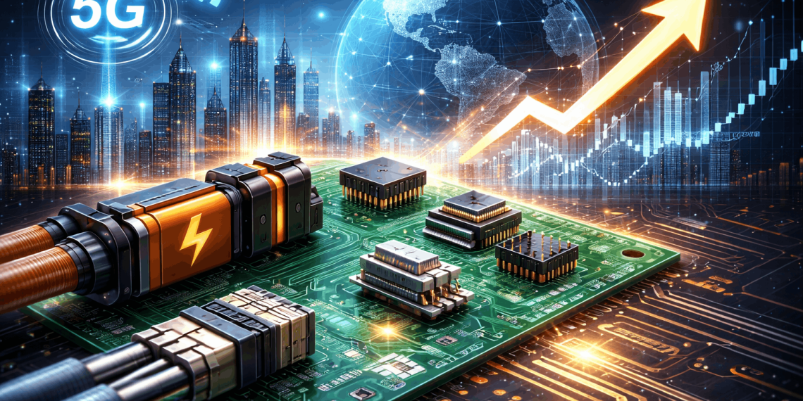 PCB Connector Market Future Insights: High-Voltage, 5G, and Miniaturisation Driving $38.9B Growth